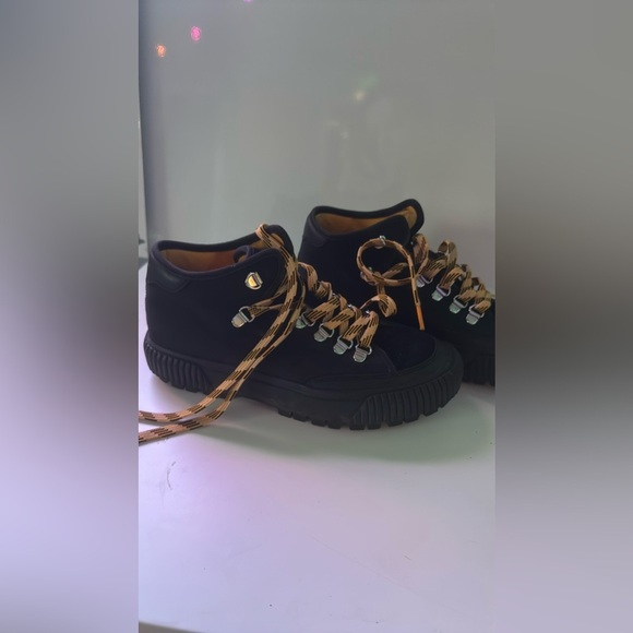 RAG AND BONES ARMY HIKER LOW TOP SNEAKERS BLACK SIZE US 7 WOMENS - Picture 4 of 11